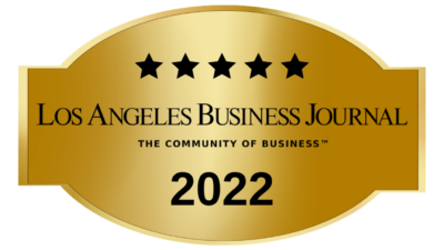 LA Business Journal Accolade 2022